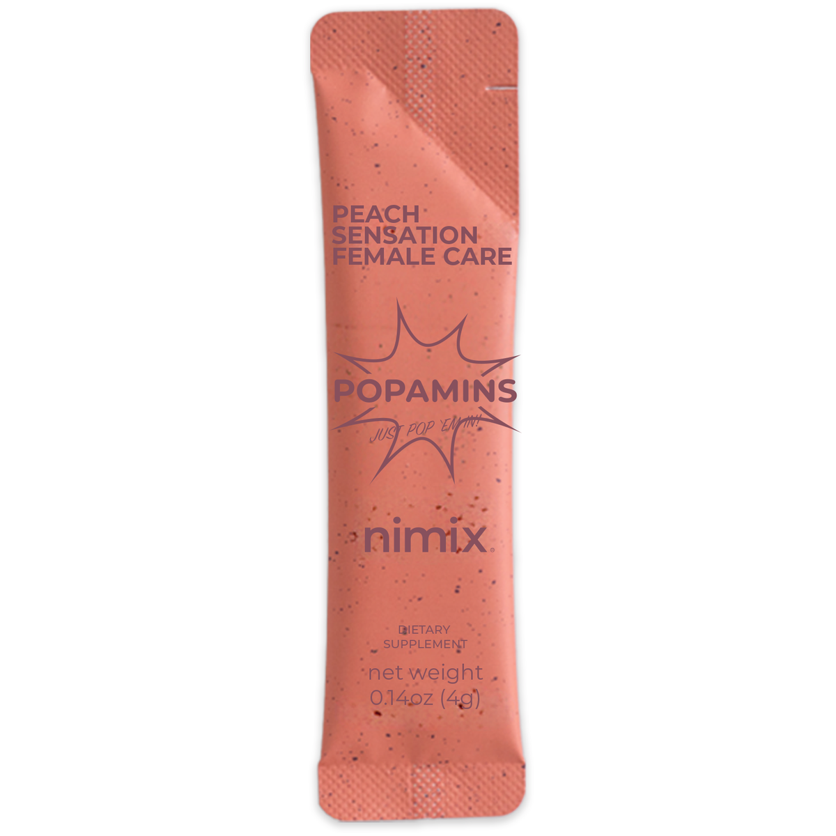 POPAMINS - FEMALE CARE - PEACH SENSATION - 30 PACK