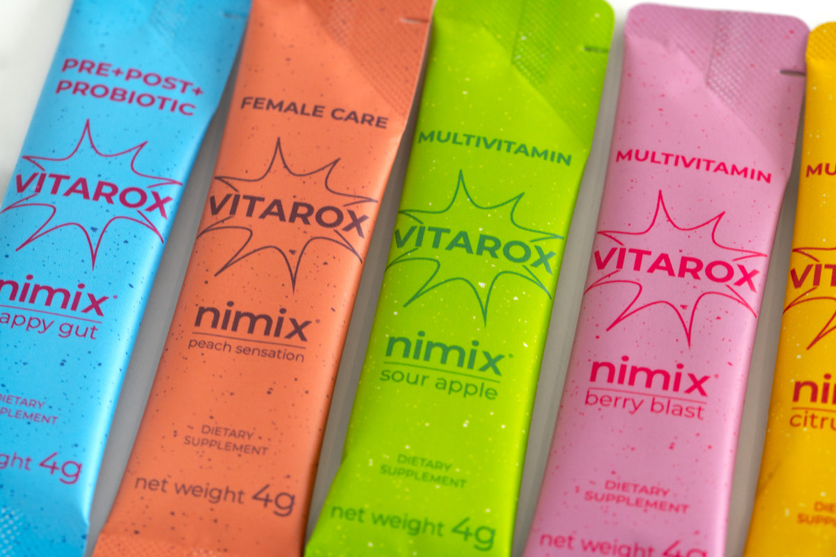 VITAROX - PRE, PRO, POSTBIOTIC - HAPPY GUY - 30 PACK