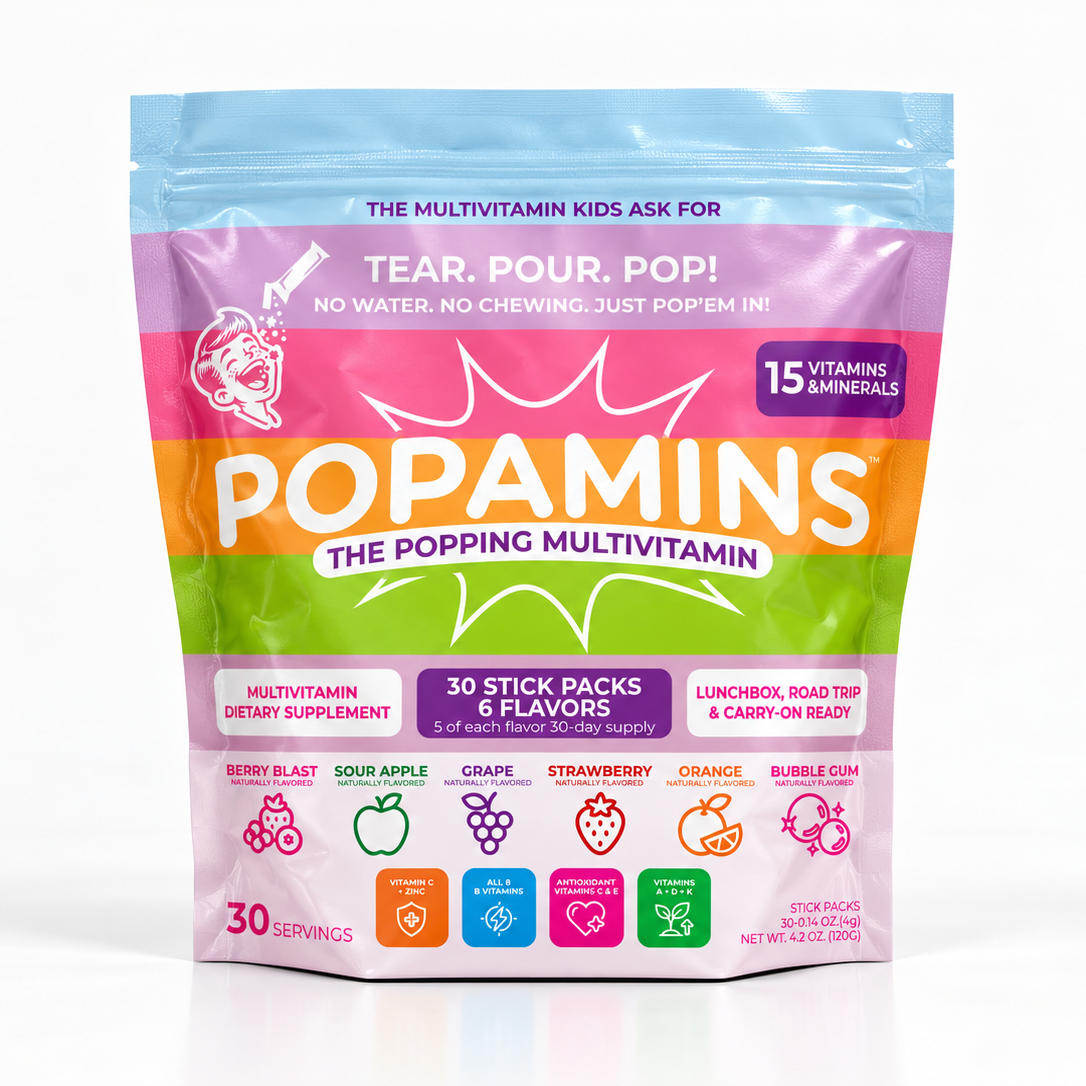 (PRE ORDER) POPAMINS - MULTIVITAMIN - VARIETY PACK - 30 PACK