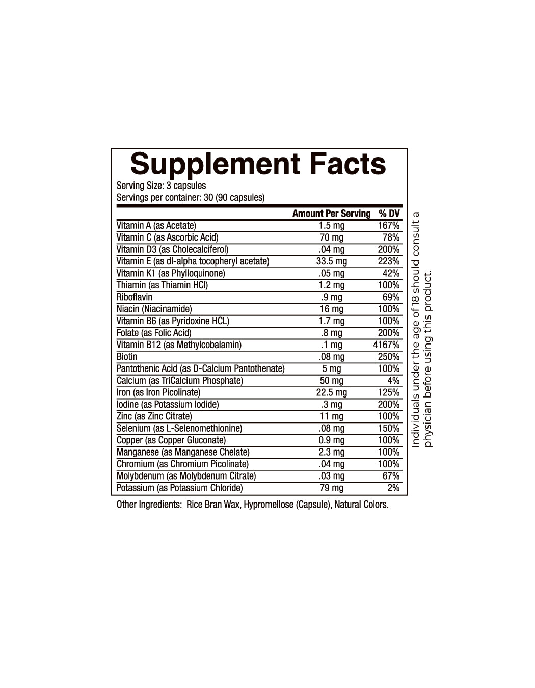 Womens Multivitamin - 40s